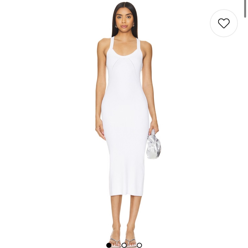 Strappy Tank Dress in White
Autumn Cashmere